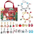 thumbnail image 2 of Calendario de Adviento para niñas, regalo de Navidad, cuenta regresiva de Navidad, calendario de adviento 2023, pulsera de Navidad DIY para niños, 24 días, 2 of 4