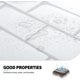 thumbnail image 5 of Juego de 5 platos, azulejos de metro blancos, protector contra salpicaduras adhesivo de cocina, adhesivo de pared de baño de ladrillo 3d, 30x30cm JAMW Sencillez, 5 of 5