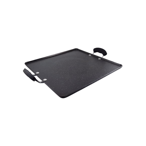 Comal Para Inducción Cuadrado Negro De Cerámica, 33x34cm Swiss