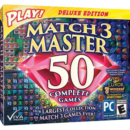 Encore 37050 Play Match 3 Master Jc (Best Childrens Pc Games)