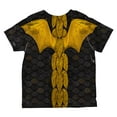thumbnail image 2 of Halloween Black Dragon Costume All Over Toddler T Shirt Multi 4T, 2 of 2