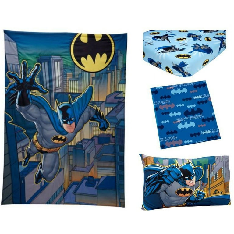 Warner Bros. Batman 4 Piece Toddler Bedding Set