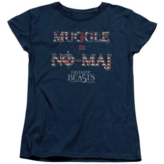 Fantastic Beasts - Uk Us No Maj - Women's Short Sleeve Shirt - Medium