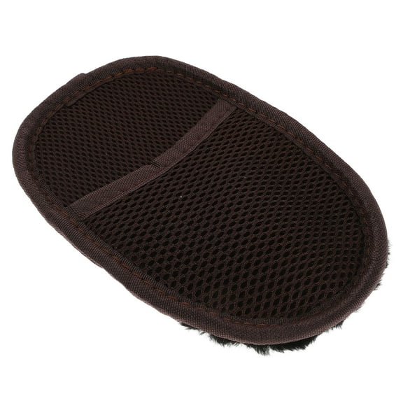 BEADCEST Shoe Polishing Mitt Fleece for Shoes Home Use 1 Pcs 6.88X4.72X0.59in