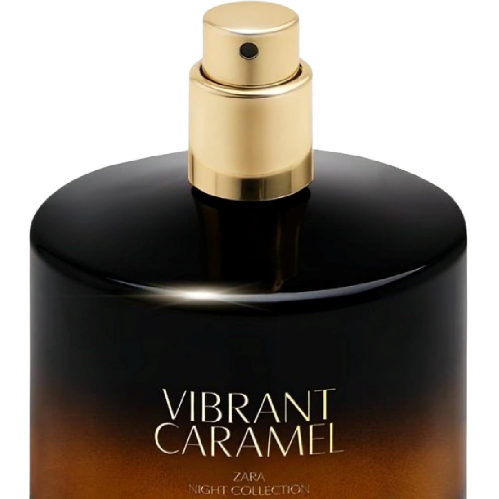 Zara Vibrant Caramel Perfume for Women Sweet and Fruity Fragrance with Bergamot Mandarin Apple Blossom Vanilla and Praline Eau de Parfum 90ml (3.0 fl. oz.)