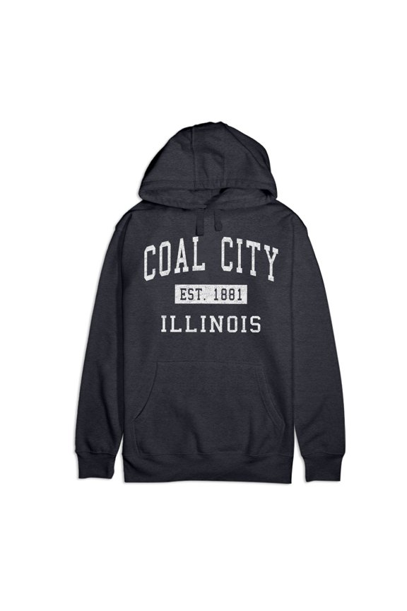 Coal City Illinois Classic Established Premium Cotton Hoodie
