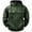 A-Army Green, variant on Jinhomg Men's Winter Outdoor Sweatshirt Thermal Comfy Fleece Lined Cargo Hoodies Big and Tall Casual Solid Long Sleeve Hooded Sweatshirt with Multi Pockets Army Green L