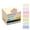 B, variant on Glitter Sticky Note Roll, Transparent Pull-Out Pad with Cute Fruit | Sparkly Pop-Up Self-Adhesive Memo 2.5x1.7inch Sticky Note Pad Waterproof Self-Stick Notepad Stickies 105 Sheets