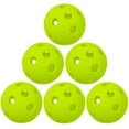 thumbnail image 2 of ikayaa 12 Paquets de Balles de Pickleball 26 Trous pour Terrains Intérieurs, 2 of 7