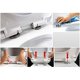 thumbnail image 1 of 1 par de accesorios de asiento de inodoro con bisagras, bisagras de liberación rápida, accesorios de bisagra de asiento de inodoro, repuesto de bisagra de asiento de inodoro, accesorios de inodoro LingWen 8390606479198, 1 of 1