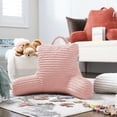 thumbnail image 4 of Nestl Almohada de Lectura para Niños y Adolescentes, Pequeña con Respaldo Brazos, Descanso Memory Foam Triturada, Color Beige Durazno., 4 of 6