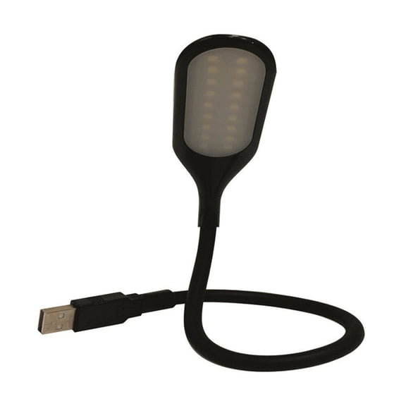 USB LED Light Lamp Portable USB Led Night Light Lamp Mini LED Bulb for All USB Output Ports Black Without Switch