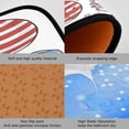 thumbnail image 3 of SKYSONIC Sport Ball USA Flag Kitchen Rugs Set of 2, Patriotic American Floor Runner Area Rug Washable Carpet Mat Perfect for Living Room Bedroom Entryway, 3 of 7