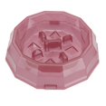 thumbnail image 1 of Cuenco para comer lentamente para perros, comedero lento, cuencos para perros, cuenco para rompecabezas de alimentación lenta, cuenco para comida para perros y gatos, durabilidad mejorada, 1 of 8