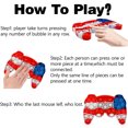 thumbnail image 5 of Controlador de juego Pop Poppers Bubble Controller con forma de mando Stress Relief, 5 of 5
