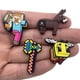thumbnail image 5 of 18 piezas de hebillas de zapatos Crocs de la serie minecraft, hebillas de zapatos desmontables, hebillas decorativas de zapatos de flores, 5 of 5