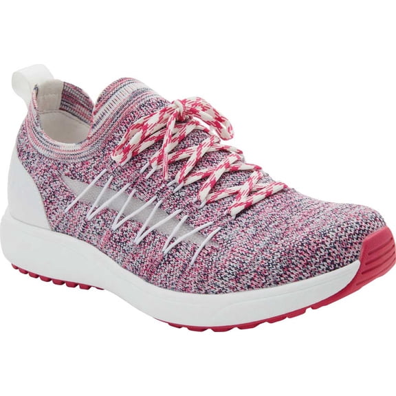 Women's Alegria by PG Lite TRAQ Synq 2 Sneaker Pink Knit 43 M