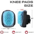 thumbnail image 6 of Safe Handler Professional Knee Pads with Superior Gel Cushion, Non-Marring, Blue, Heavy Duty Knee Protector, 6 of 7