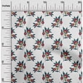 thumbnail image 1 of oneOone Polyester Lycra Fabric Leaves & Floral Block Print Fabric By Yard 56 Inch Wide, 1 of 4