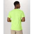 thumbnail image 2 of Hanes Workwear X-Temp Men's Pocket T-Shirt, 2-Pack Safety Green XL, 2 of 5
