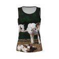 thumbnail image 4 of Easygdp Cute Goat Baby Women's Workout Tank Top, Running Top, Hiking Shirt, Quick-Dry for Running, Yoga, Hiking - XX-Large, 4 of 9