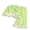 Green, variant on REDARER Girls Outfits Set Long Sleeve Top with Ruffle Hem and Flared Pants Two Piece,7-8 Years