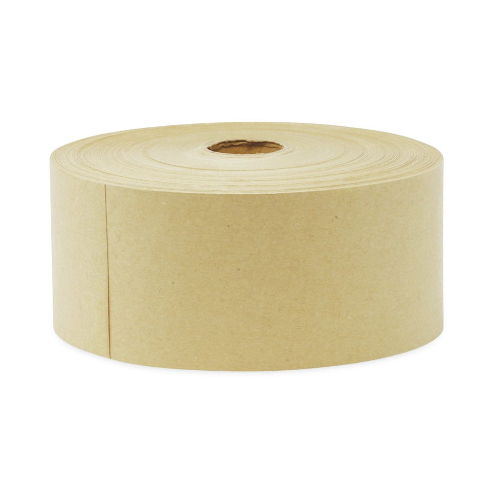 General Supply Gummed Kraft Sealing Tape, 3" Core, 3" x 600 ft, Brown, 10/Carton -UNV2800