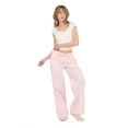 thumbnail image 2 of Forever 21 Women's Nylon Wide Leg Pant with Side Stripes, Sizes XS-XL, 2 of 5