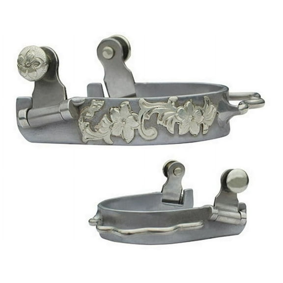 Professionals Choice Spurs Floral Bumper Silver PCSP-700