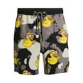 thumbnail image 4 of Neff Men's Novelty Print Swim Trunks with Stretch, 7" Inseam, Sizes S-XL, 4 of 6
