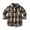 Plaid, variant on Boys Shirt Jacket Coat Christmas Gift Kids Plaid Flannel Shirts-Long Sleeve Baby Boys Girls Casual Button Down Outfit for Camp Hanging Out or Play Save Big