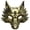 Gold, variant on GOBWCOT Halloween Wolf Mask Animal Half Face Mask for Masquerade Party Costume Cosplay Prop for Men Women