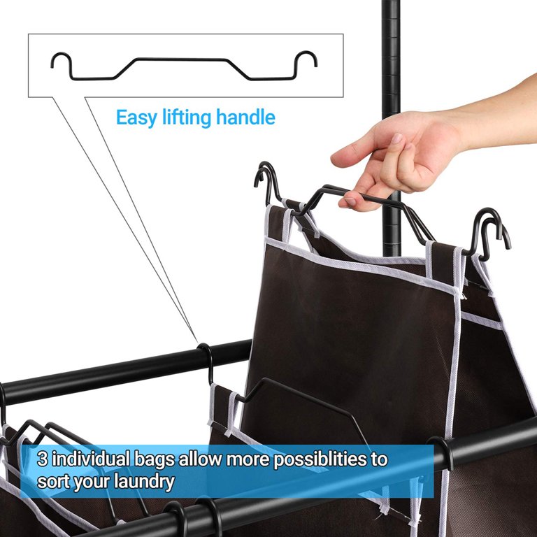 Commercial Laundry Bag Stand Holder