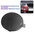 thumbnail image 2 of Car Front Bumper Tow Hook Cover 51118058061 for 2-Series F22 F23 2014-2021 F22 F23 Trailer Hook Flip, 2 of 5