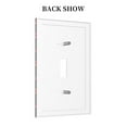 thumbnail image 2 of Disketp Sexy Red Lips Kiss Decorator Light Switch or Receptacle Outlet Wall Plate Decorator Wall Plate Child Safe Outlet Cover-Style T, 2 of 6