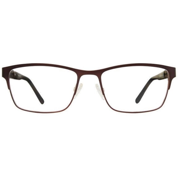 Elasta E 3123 0AAI 00 Men's Matte Brown Beige Frame Eyeglasses