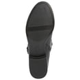 thumbnail image 4 of NATURALIZER Womens Black Buckle Accent Cushioned Round Toe Zip-Up Leather Boots 7.5 M, 4 of 4