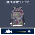 thumbnail image 5 of FORMRS School Backpack 17" Student Travel Bag with Laptop Compartment, Pink Blueberries, 5 of 7