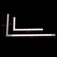 thumbnail image 4 of Scale Mark Right Angle Double Side L Fram Stainless Steel Square Ruler 300/500mm, 4 of 4