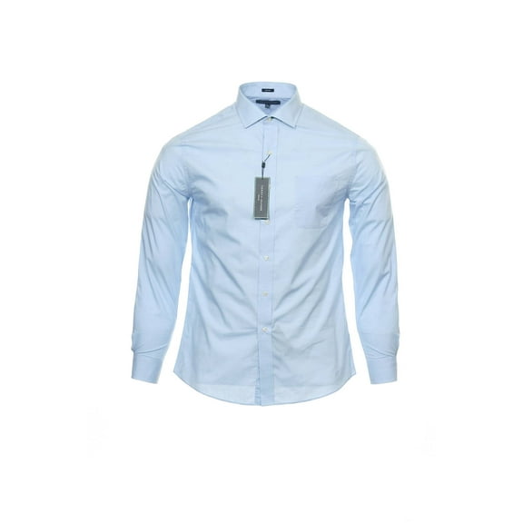 Tommy Hilfiger Light Blue Checked Button Down Shirt