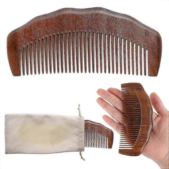 Wooden Labor Comb, Birth Comb for Labor with Bag Cloth Natural Birthing Comb
