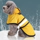 thumbnail image 3 of Bienvenido Perro impermeable impermeable de secado rápido capa con capucha creativa, 3 of 5