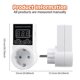 thumbnail image 3 of 1 st Termostatuttag med Sensor, Digital Temperaturregulatoruttag, Vattentät Temperaturswitch EU-kontakt, 3 of 5