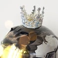 thumbnail image 3 of Colaxi Helmet Crown, Decorative Crystal Cute Accessory Reusable, Fit for Bike Motorcycle Motocross Girls (Helmet Not Included) , White Rhinestones, 3 of 8