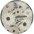 thumbnail image 3 of Nourison Aloha Outdoor Beige 5'3" x Round Area Rug (5 Round), 3 of 9