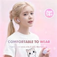 thumbnail image 5 of True Wireless Earbuds Bluetooth 5.3, with Microphone & Noise Cancelling for Working Out, Deep Bass TWS in-Ear Headphones with Charging Case for iPhone Android, 5 of 8