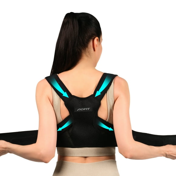 Aofit Posture Corrector for Women and Men, Breathable Back Brace, Adjustable Posture Corrector for Back