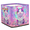 Multicolor 2, variant on CURLYOOT Chick Egg Yellow Cube Storage Bin, 13 x 13 x 13 Storage Cube Bins for Organizing, Fabric Foldable Baskets with Handles for Closet, Shelves, Clothes
