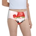 thumbnail image 6 of Pofeuu Watermelon Gnome Print Soft Cotton Underwear Girls'Briefs Soft Undies, 6 of 7