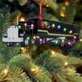 thumbnail image 5 of Trucker Christmas Ornament 2025, Truck Ornament, Unique Flat Acrylic Keepsake for Truck Drivers, Big Rig Gifts, Holiday Tree Hanging Decoration, 5 of 6